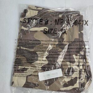 Color Alien Women's 1X New in Package Biker Shorts - Camo